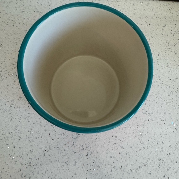 The Pioneer Woman Red and Teal Polka Dot Utensil Holder - Picture 5 of 7